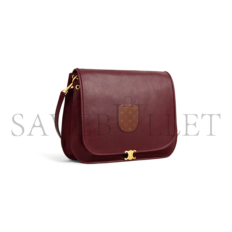 ce1i*e soft triomphe besace in S*pple shiny lambskin 123632t88.28po (34*25*13cm)